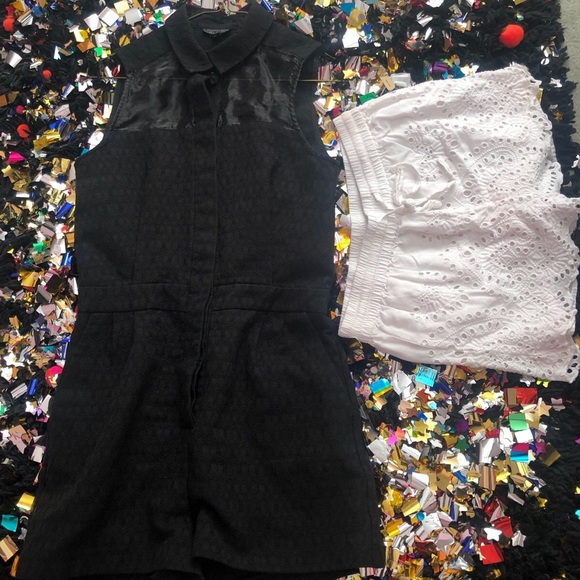 Topshop Romper and shorts bundle - Picture 3 of 4